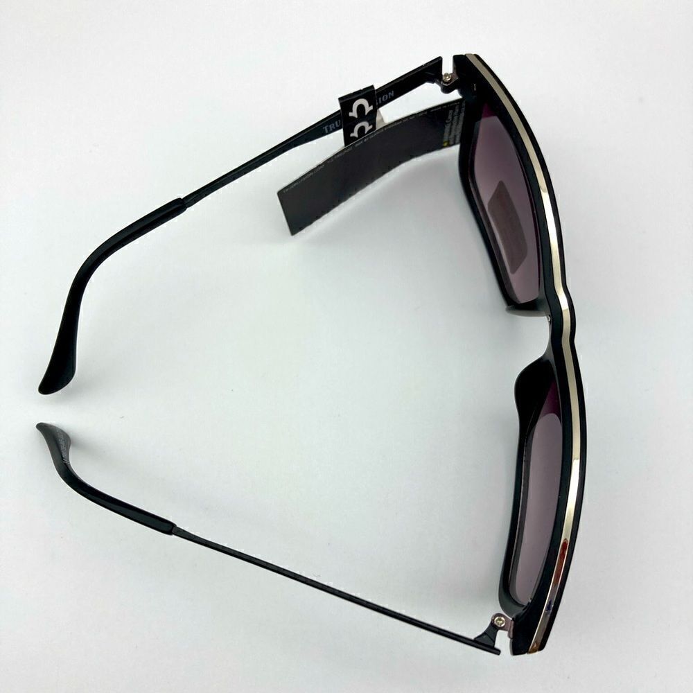 NWT True Religion TRM 1756 Unisex Black Sunglasses - Picture 7 of 11